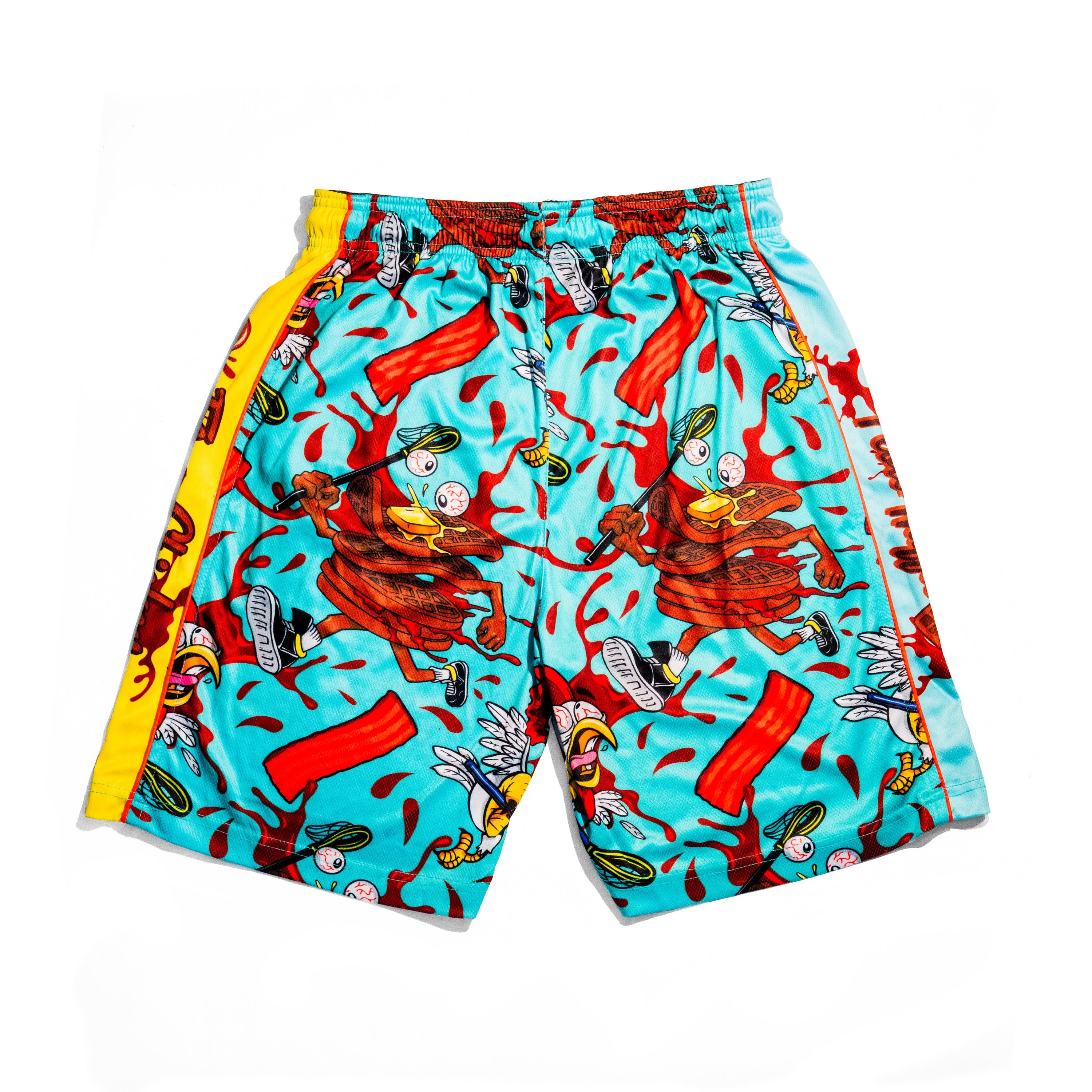 Boys Chicken & Waffles Attack Shorts - Image 3