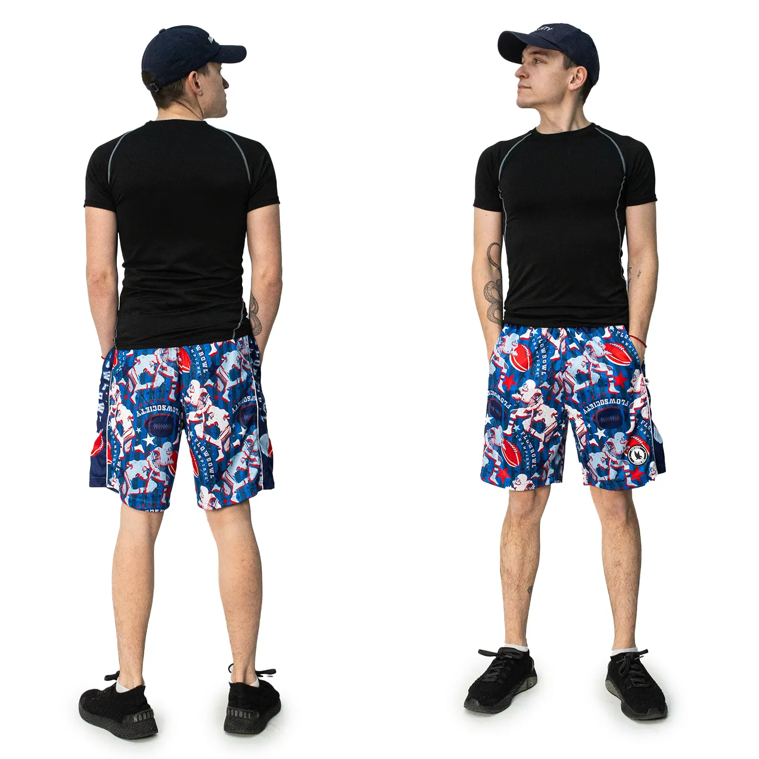 Boys Flow Bowl Football Attack Shorts - Image 4