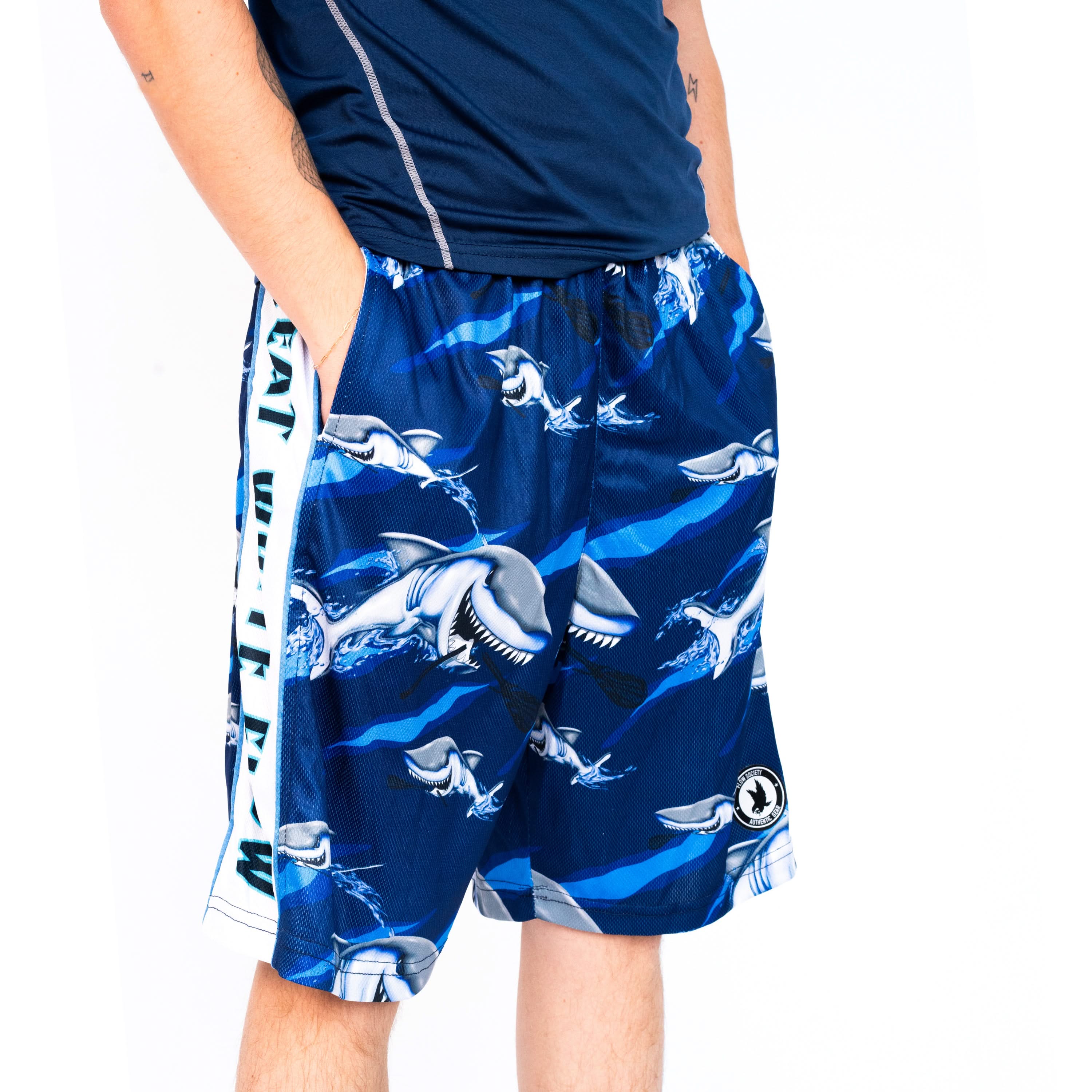 Boys Great White Flow Attack Short - Image 5